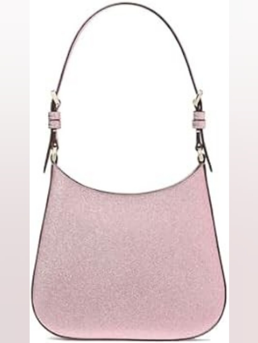 NWT Kate Spade Glimmer Glitter KE461 Pink Metallic Shoulder Bag - Picture 4 of 10